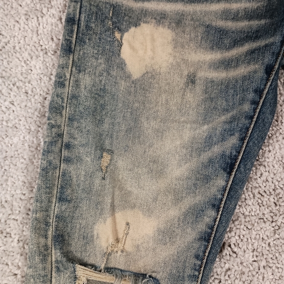 NEW WOT Tulones Currency Collection Men's Dust Wash Denim Jeans Size 34 NWOT - Picture 3 of 16